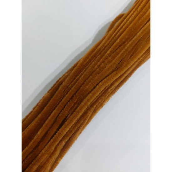 Проволока синельная 30 см цв карамельный, цена за 10 шт